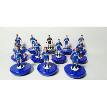 Subbuteo Andrew Table Soccer Panathinaikos 2001-2002 3rd kit on classic Hasbro bases
